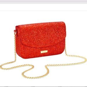 Jimmy Choo Parfum Red Glitter Purse $100
